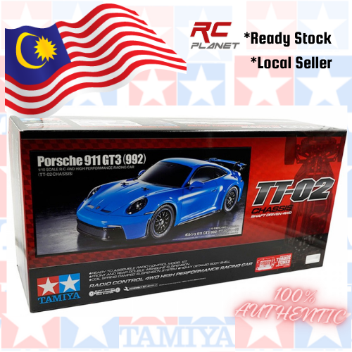TAMIYA 58712A Porsche 911 GT3 (992) (TT-02)