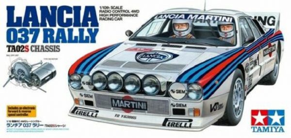 Tamiya 58654A Lancia 037 Rally (TA02-S)