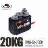 OMG R1-20DM Std Stainless Gear waterproof 7.4V 0.112s 23kg