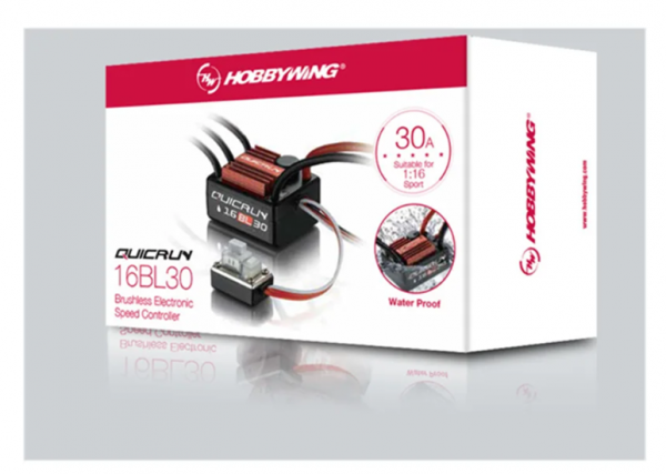 Hobbywing 30110000 QuicRun WP 16BL30 1/16 & 1/18