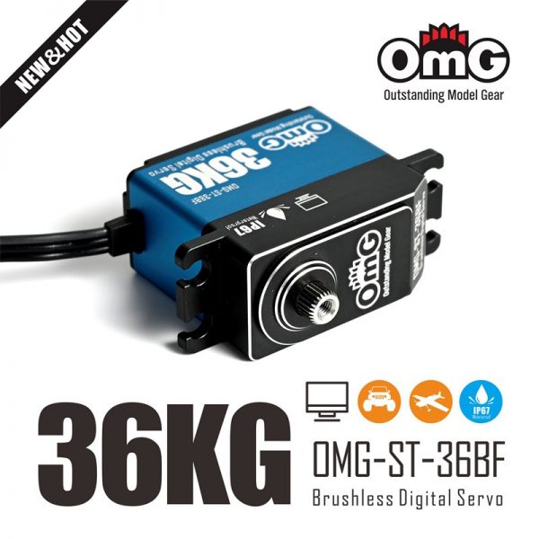 OMG ST-36BF Std Coreless 8.4V 0.075sec 37kg BLUE
