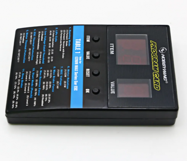 HobbyWing 30501003 General LED Program Card