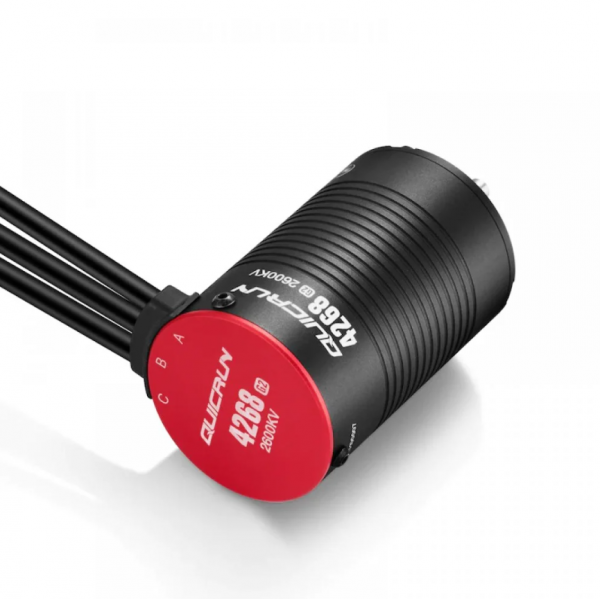 Hobbywing 30404600 QUICRUN-4268SL-2600KV-BLACK-G2