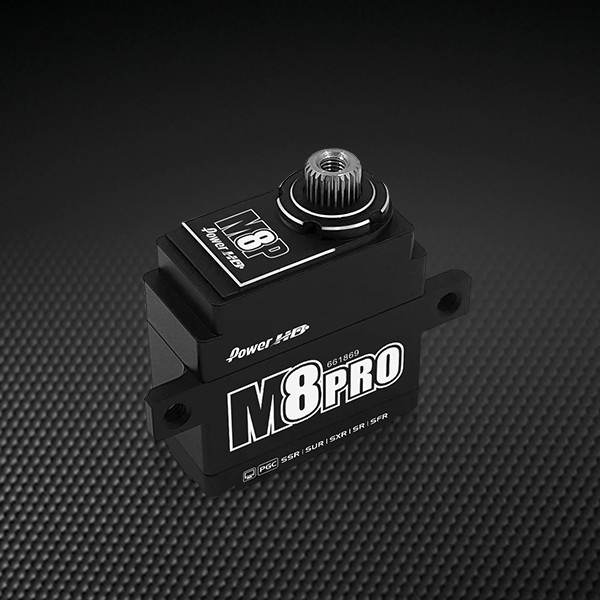 Power HD M8P Low Profile HV Coreless Servo 1/12 above