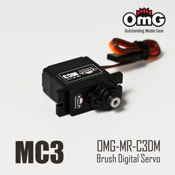 OMG MR-C3DP Micro Brush Digital 6.0V 0.1sec 2.8kg