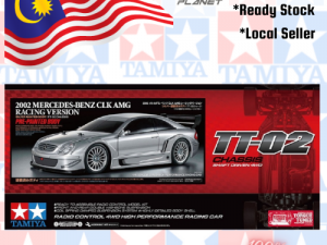 TAMIYA 58722A '02 Mercedes-Benz CLK AMG TT-02