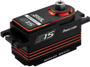 Power HD S15-R HV Brushless Servo SSR mode compatible Red