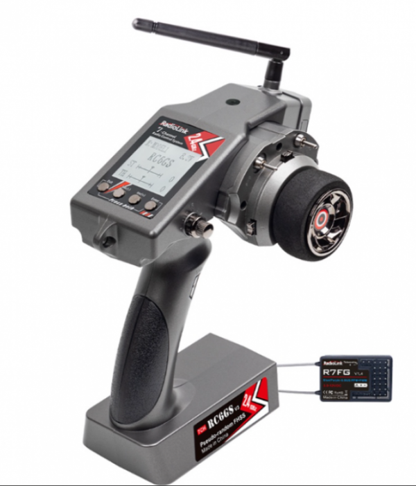 RadioLink RC6GS V3 2.4GHz 7CH Tx & Rx GYRO 600mtr Range RC6GSV3-R7FG