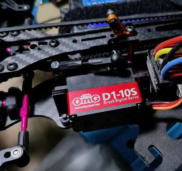 OMG D1-10S LP Brush 6.0V 0.074sec 12kg