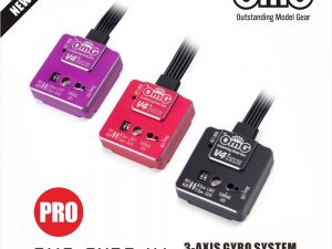 OMG Gyro V4 3-AXIS Gyro for Drift car and Touring Drift F1 (Red, Black, Violet)
