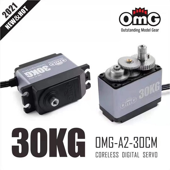 OMG A2-30CM Std Coreless HV 7.4V 0.1sec 30kg