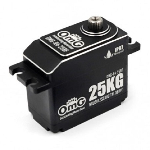 OMG R4-25BF Std Brushless 7.4V 0.047sec 25kg