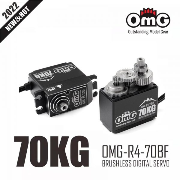 OMG R4-70BF Brushless IP67 8.4V 0.095s 70kg