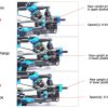 TAMIYA 54887 TRF420 Toe Control Rear Suspension Set