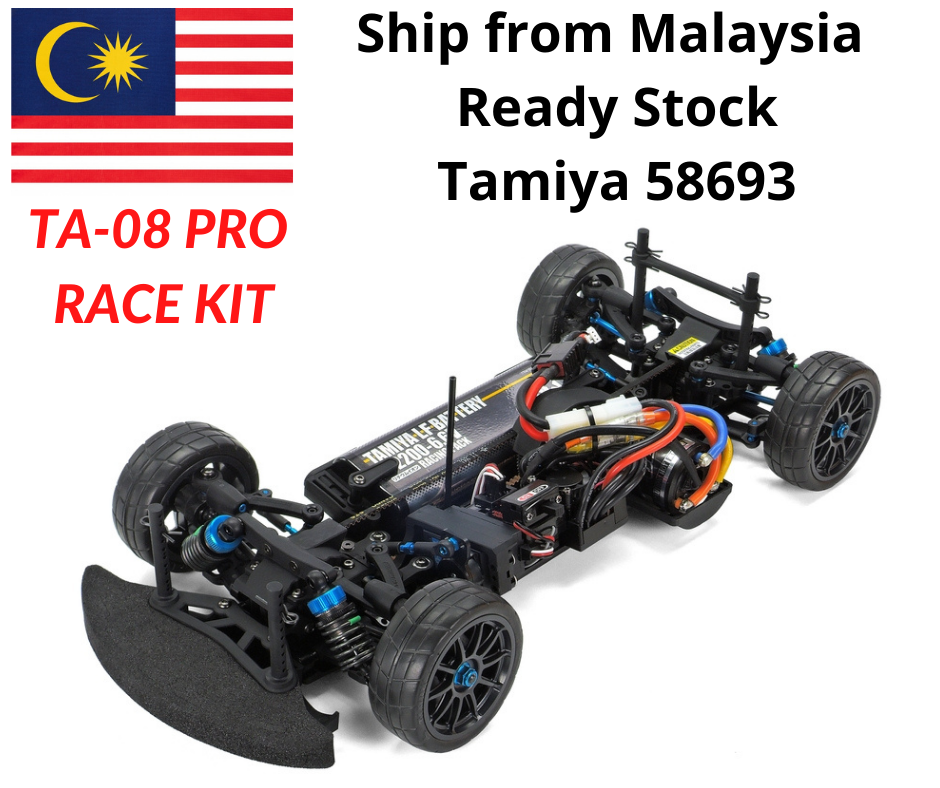 TAMIYA 58693 1/10 TA08 PRO Chassis Kit – RC Car | RC
