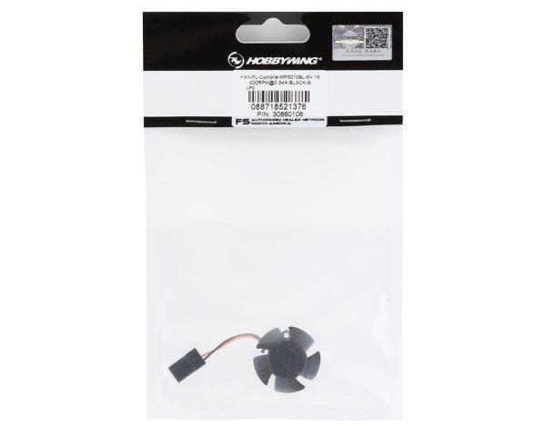 Hobbywing 30860108 FAN-FL-M3010-JR3P-30mm-Black-B