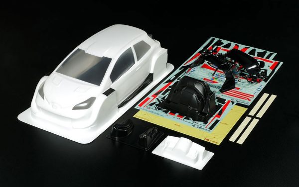 TAMIYA 92400 Yaris WRC Body Painted