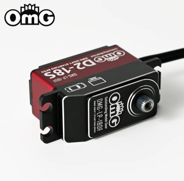 OMG LP-18DF-B LP RWD DRIFT SPEC 7.4V 18kg (Black/Red/Violet)
