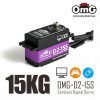 OMG LP-15CF LP Coreless 7.4V 0.058sec 16.5kg (Black/Red/Violet)