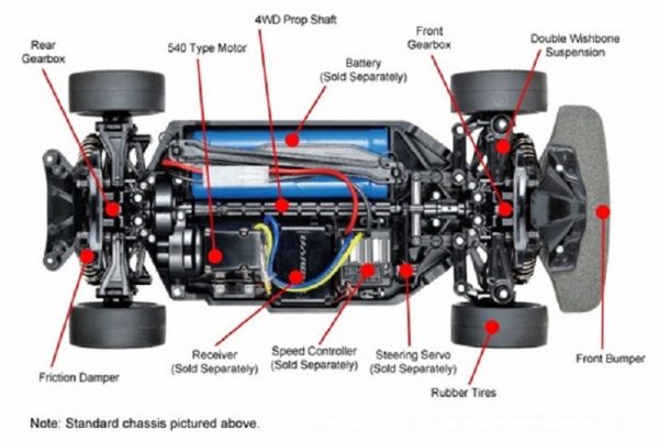 Tamiya 58682 1991 Audi V8 Touring (TT-02)