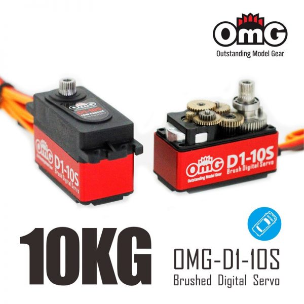 OMG D1-10S LP Brush 6.0V 0.074sec 12kg
