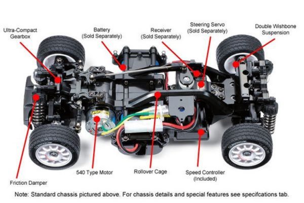 TAMIYA 58679A Swift sport (M-05)