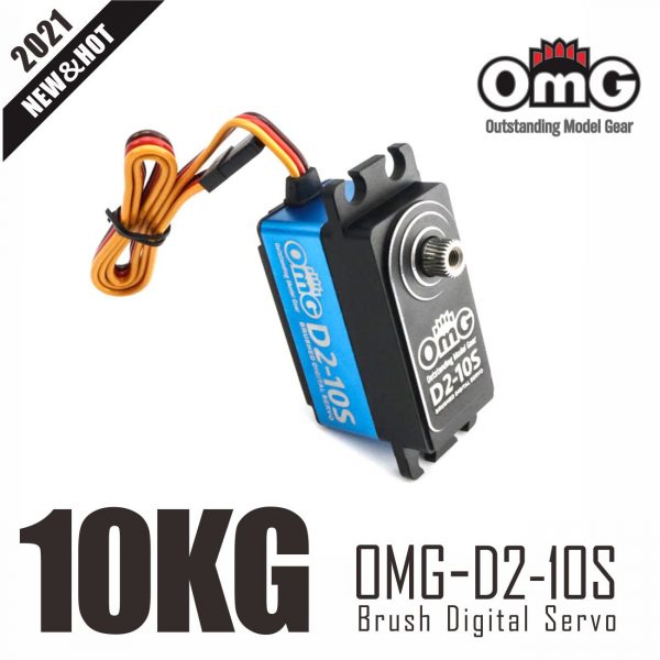 OMG D2-10S LP Brush 6.0V 0.074sec 12kg