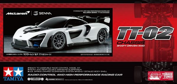 Tamiya 58711A McLaren Senna TT-02