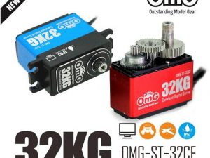 OMG ST-32CF-BU Std Coreless 8.4V 0.083sec 32kg BLUE