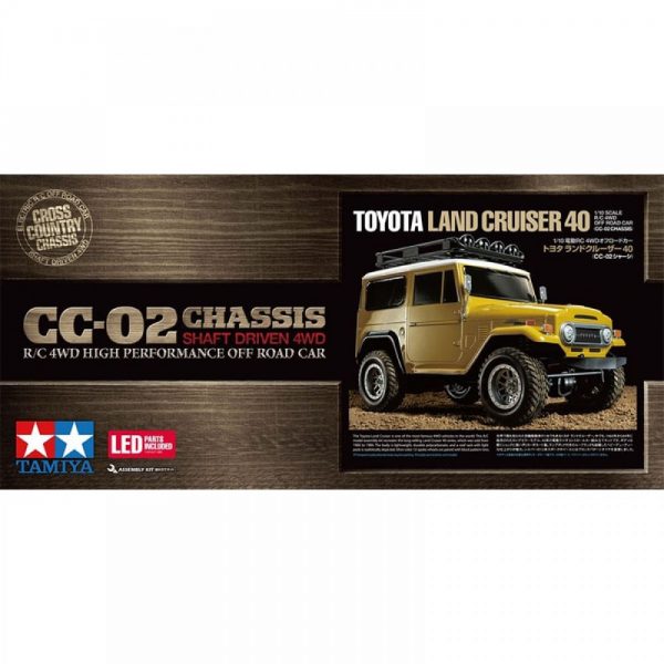 Tamiya 58715A Toyota LC 40 (CC-02)