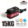 OMG LP-15CF LP Coreless 7.4V 0.058sec 16.5kg (Black/Red/Violet)