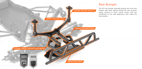 XRay 320301 XRAY SCX'23 - 2WD 1/10 ELECTRIC SHORT COURSE TRUCK