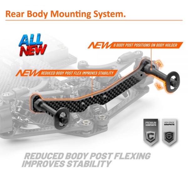 XRay 300204 XRAY X4F'25 - 1/10 LUXURY ELECTRIC TC FWD