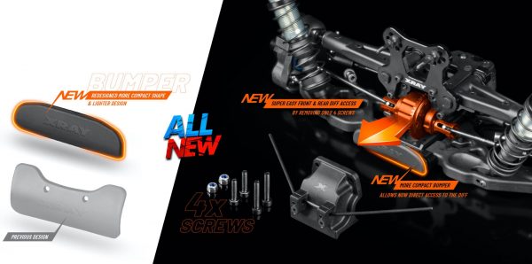 XRay 350160 XRAY XB8E'23 - 1/8 LUXURY ELECTRIC OFF-ROAD CAR