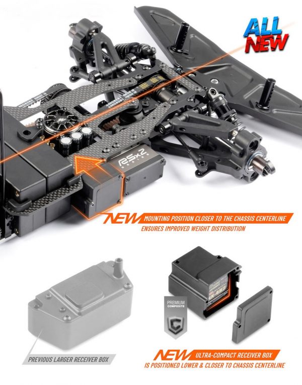 XRay 340153 XRAY RX8E'23 - 1/8 LUXURY ELECTRIC ON-ROAD CAR