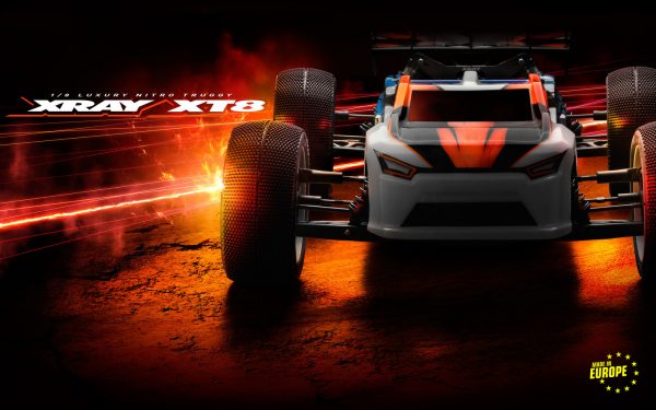 XRAY 350205 XT8'22 - 1/8 LUXURY NITRO RACING TRUGGY 