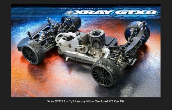 XRay 350504 XRAY GTX'23 - 1/8 LUXURY NITRO ON-ROAD GT CAR