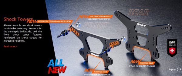 XRAY 350302 XRAY XT8E'24 - 1/8 LUXURY ELECTRIC RACING TRUGGY