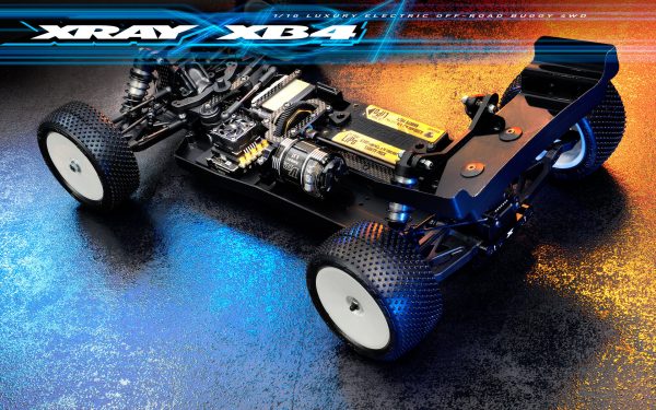 XRAY 360012 XB4C'23 - 4WD 1/10 ELECTRIC OFF-ROAD CAR - CARPET EDITION