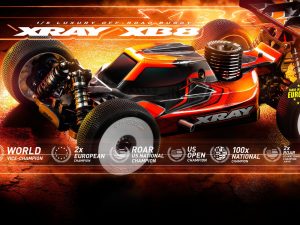 XRay 350018 Xray XB8'23 - 4WD 1/8 Electric Off-Road Racing Buggy Kit