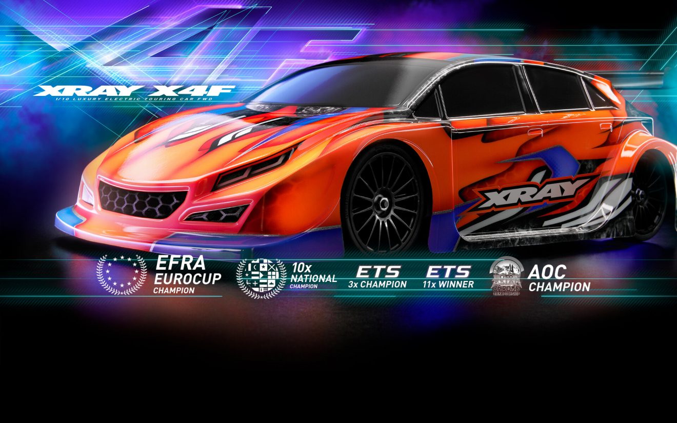 XRay 300204 XRAY X4F’25 – 1/10 LUXURY ELECTRIC TC FWD – RC PLANET MALAYSIA
