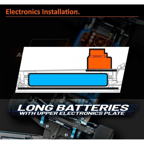 XRay 340500 XRAY X8 - 1/8 LUXURY ELECTRIC ON-ROAD PAN CAR