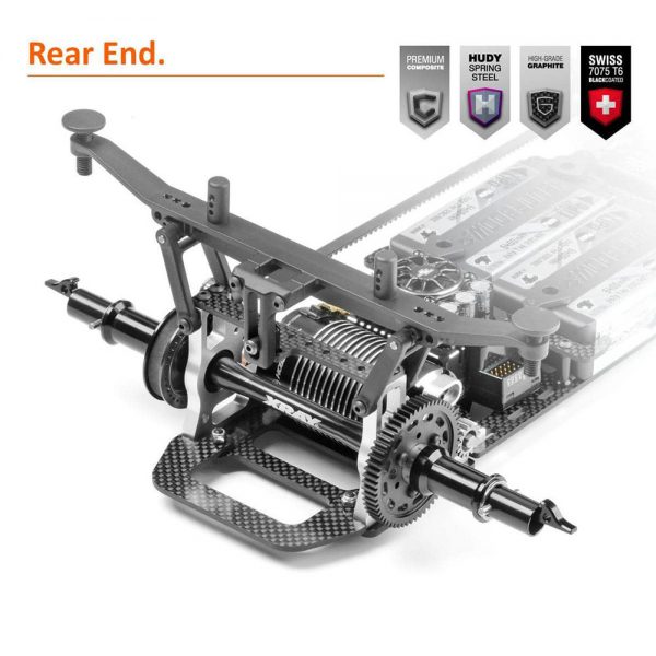 XRay 340500 XRAY X8 - 1/8 LUXURY ELECTRIC ON-ROAD PAN CAR