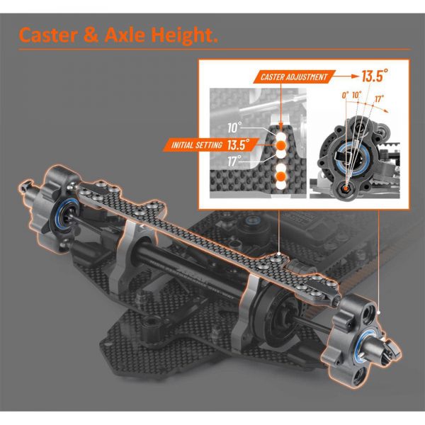 XRay 340500 XRAY X8 - 1/8 LUXURY ELECTRIC ON-ROAD PAN CAR