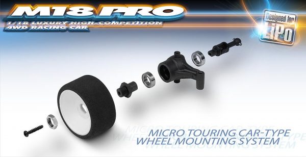 XRAY 380003 XRAY M18 PRO LiPo - 4WD SHAFT DRIVE 1/18 MICRO CAR