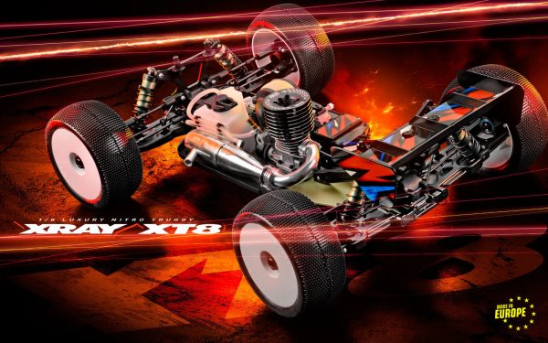 XRAY 350205 XT8'22 - 1/8 LUXURY NITRO RACING TRUGGY 