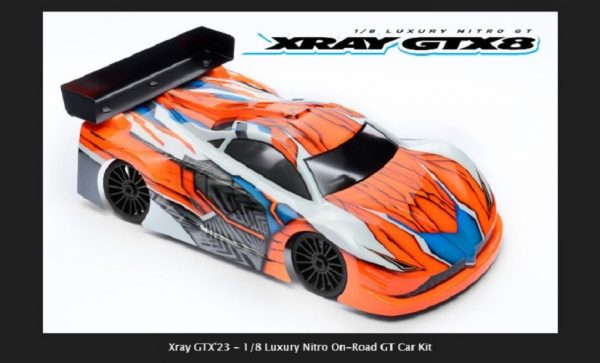 XRay 350504 XRAY GTX'23 - 1/8 LUXURY NITRO ON-ROAD GT CAR