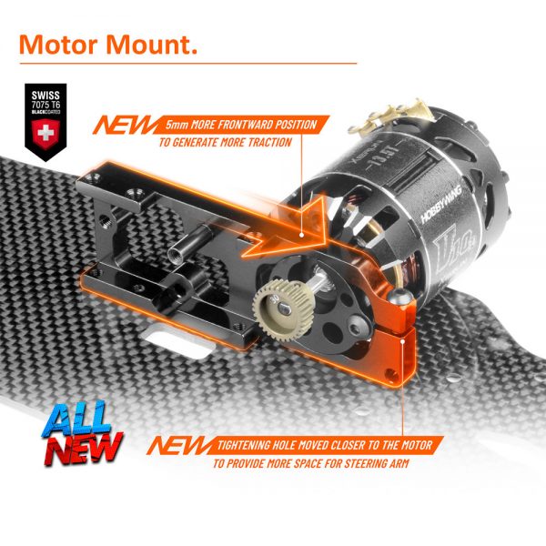XRay 300204 XRAY X4F'25 - 1/10 LUXURY ELECTRIC TC FWD