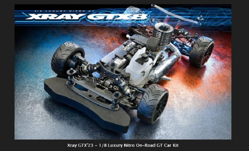 XRay 350504 XRAY GTX'23 – 1/8 LUXURY NITRO ON-ROAD GT CAR – RC Car