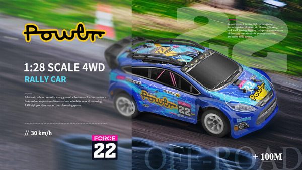WLToys 284010 1/28 electric 4WD drive rally car 30Km/h